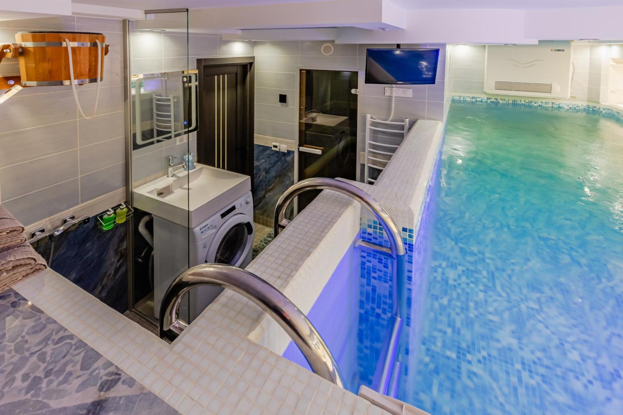 Luxury Apartment With Pool And Hammam Kiev Exterior foto